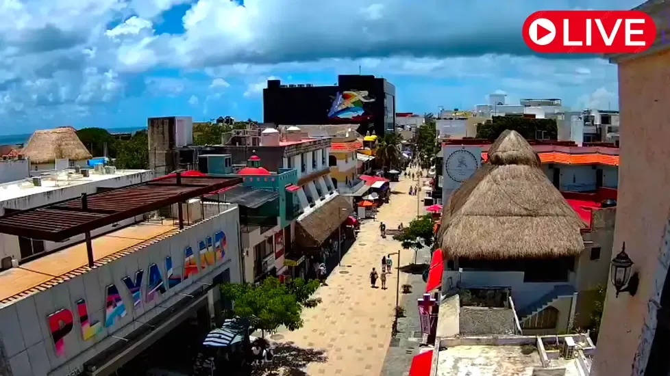 5th Avenue, Playa del Carmen Live Cam