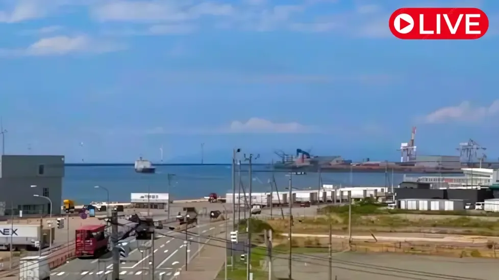 Akita City Port, Japan Live Cam