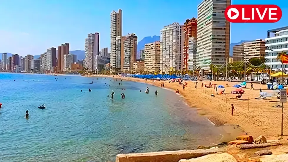 Av. Madrid, Benidorm Live Cam