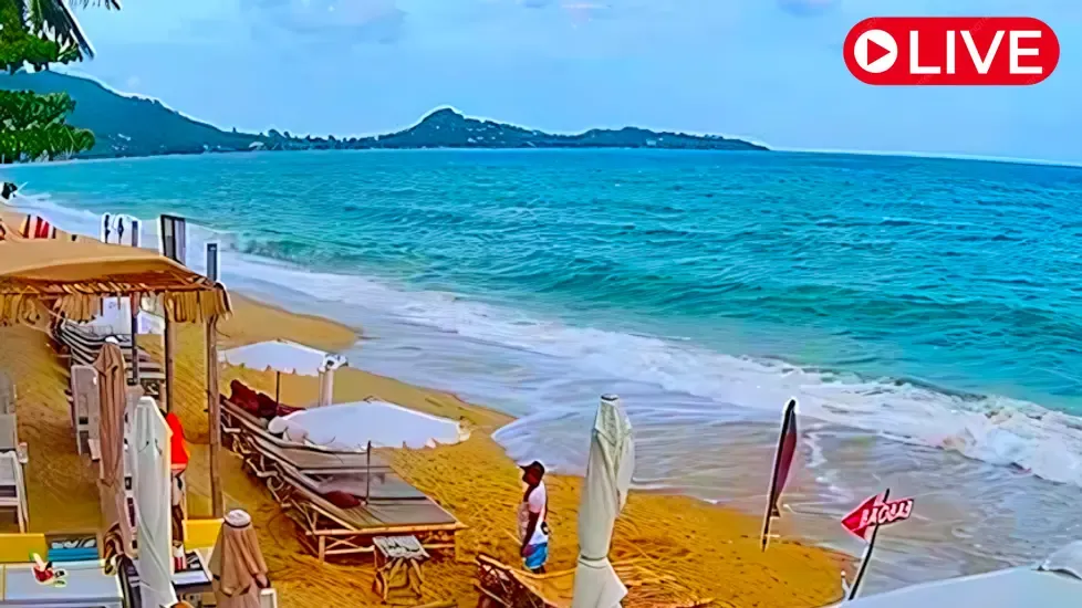 Baobab Restaurant, Lamai Beach Live Cam