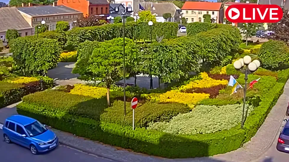 Barcin Market Square, Poland Live Cam