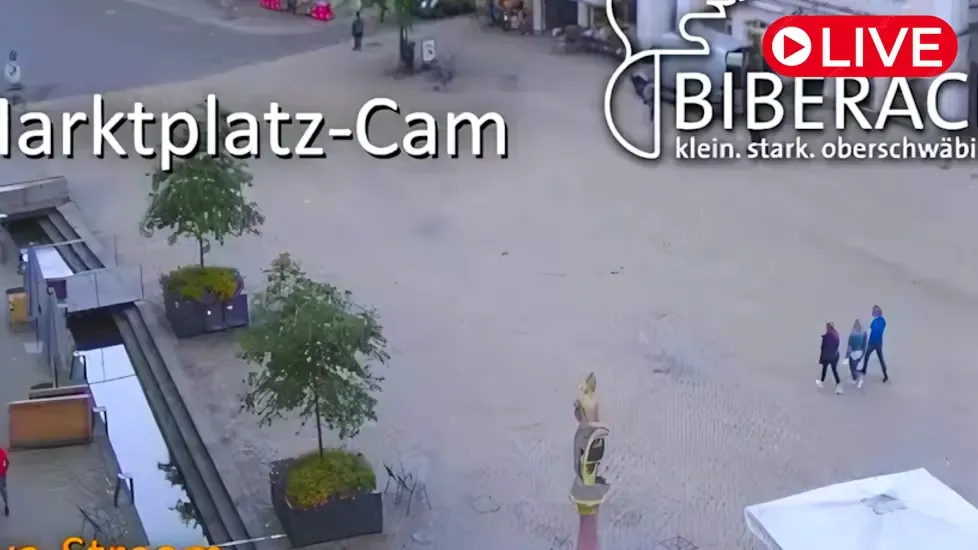 Biberach Market Square Live Cam