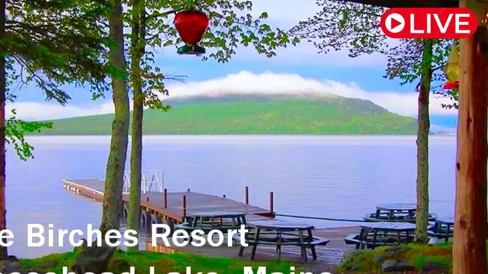 Birches Resort, Maine cámara web en vivo