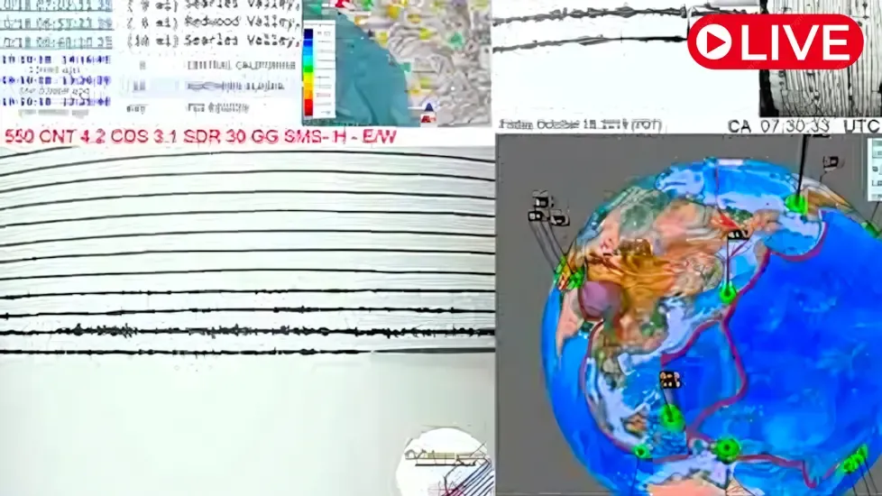 California Earthquake Watch, USA Live Cam