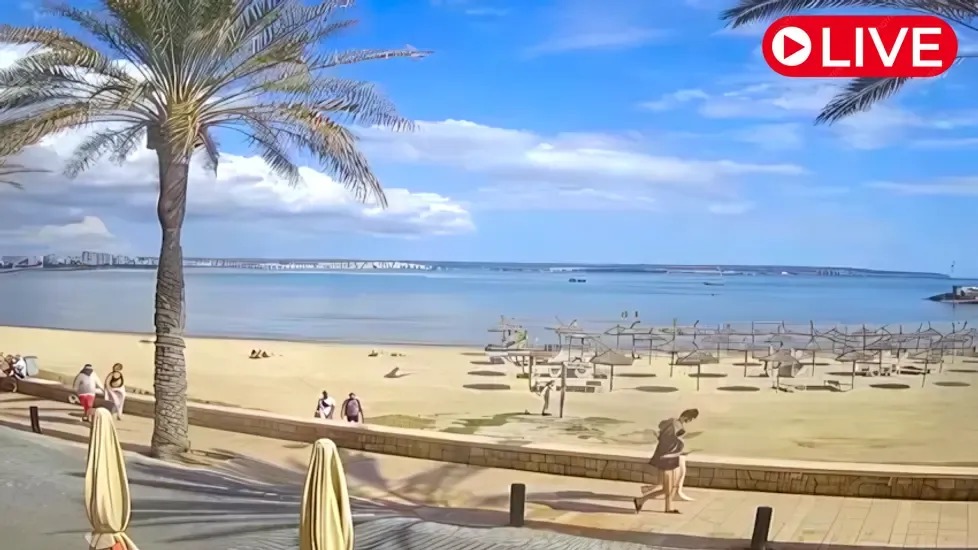 Can Pastilla Beach, Mallorca Live Cam