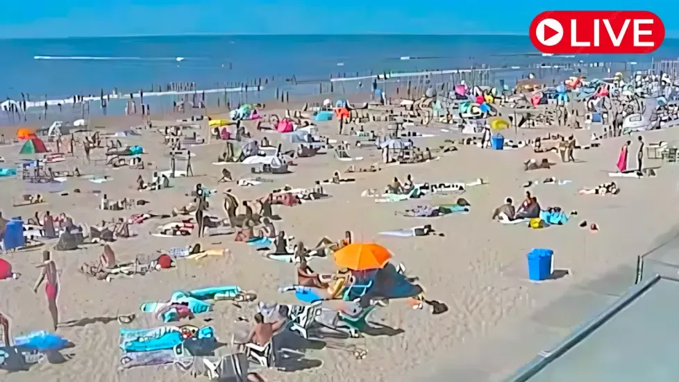Castricum aan Zee beach, Netherlands Live Cam