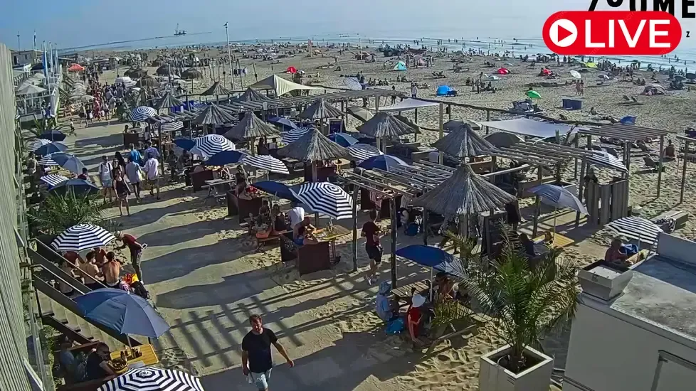 Castricum aan Zee Strand, Netherlands Live Cam