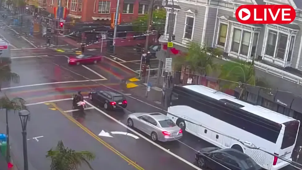 Castro Street, California, view 2 Live Cam
