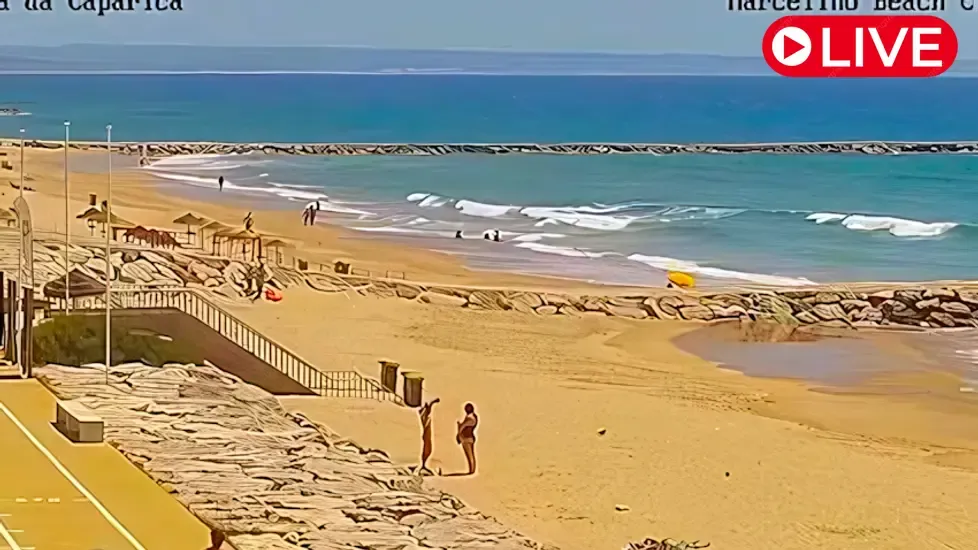 Costa da Caparica Beach Live Cam
