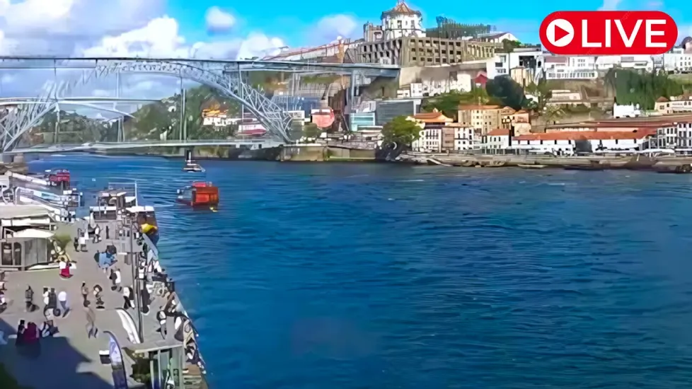 Douro River, Oporto Live Cam