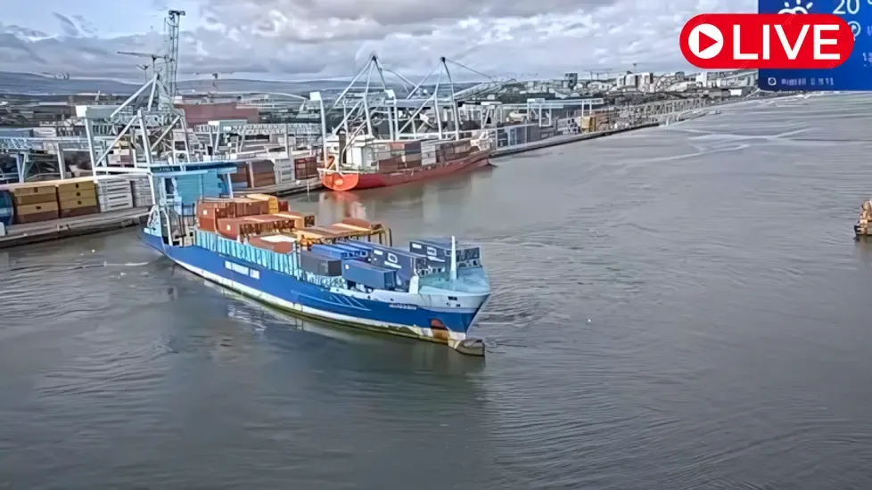 Dublin Port, Ireland Live Cam