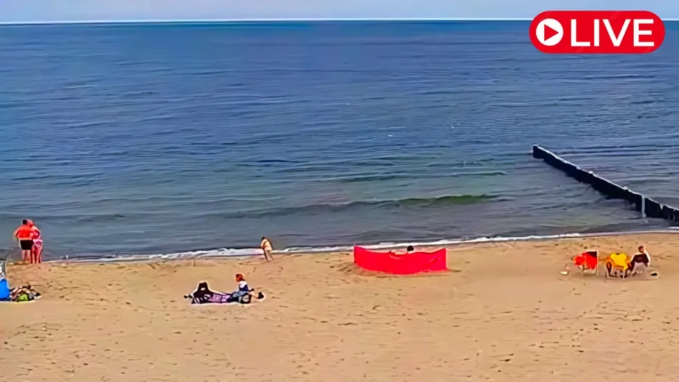 Dziwnów Beach, Poland Live Cam