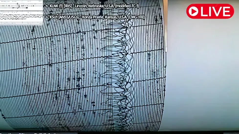 Веб-камера Монитор Землетрясений в реальном времени