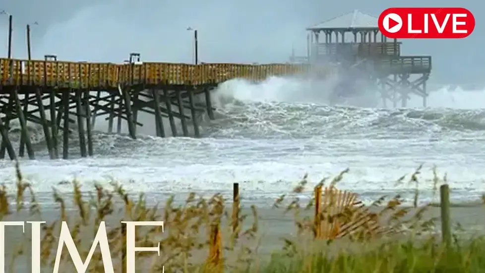 Footage from Myrtle Beach Live Cam