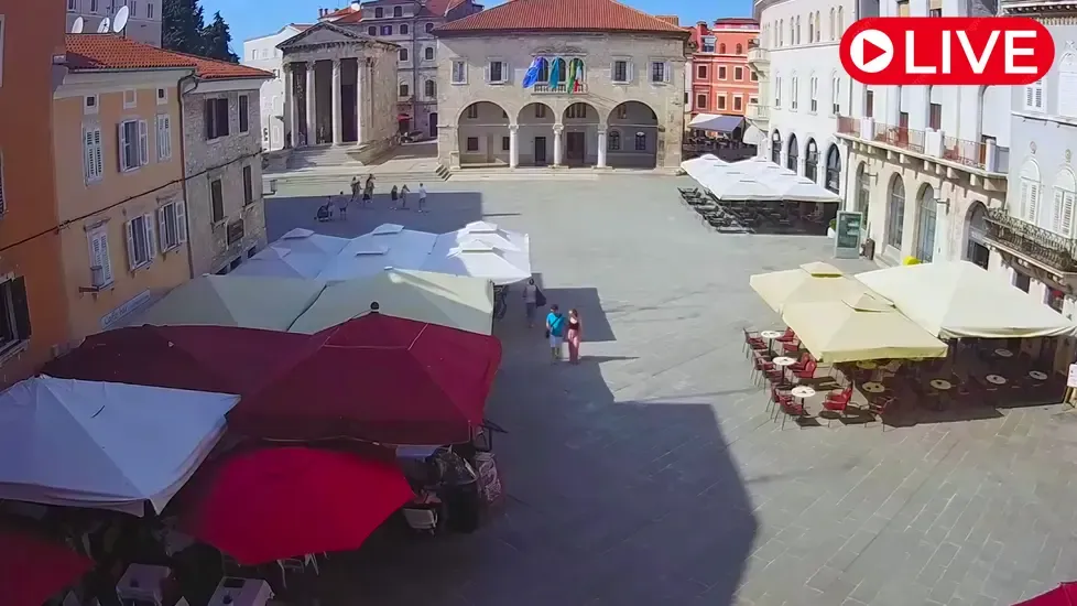 Forum Square, Pula Live Cam