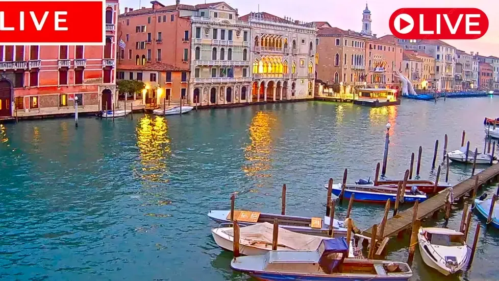 Grand Canal, view from Hotel San Cassiano, Venice Live Cam