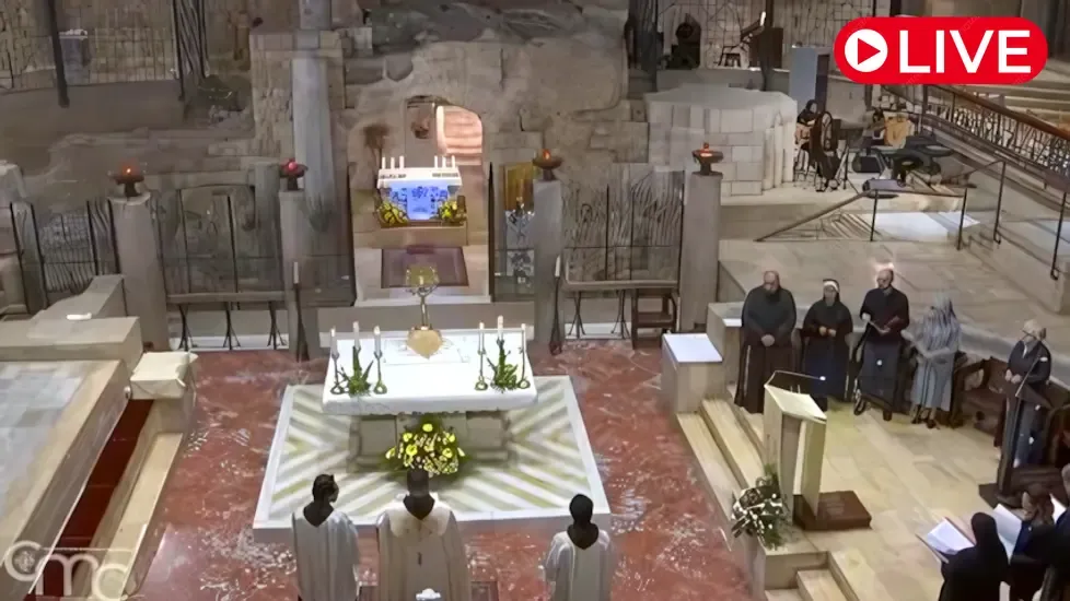 Grotto of the Annunciation, Nazareth Live Cam