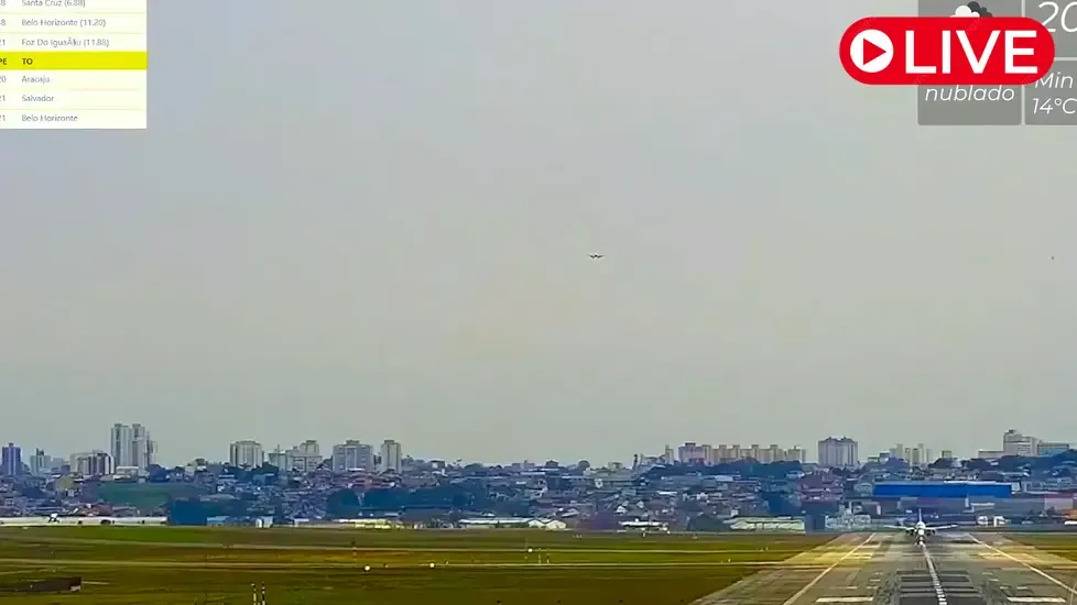 GRU Airport, São Paulo Live Cam
