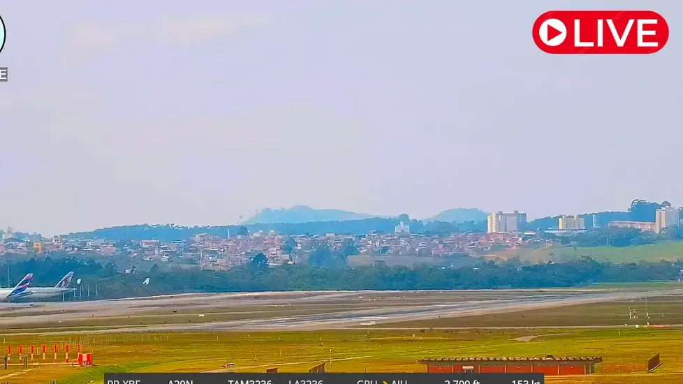 Guarulhos International Airport (GRU) Live Cam