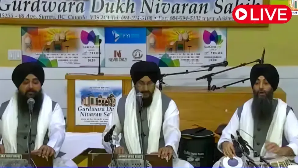 Gurdwara Dukh Nivaran Sahib, Surrey Live Cam