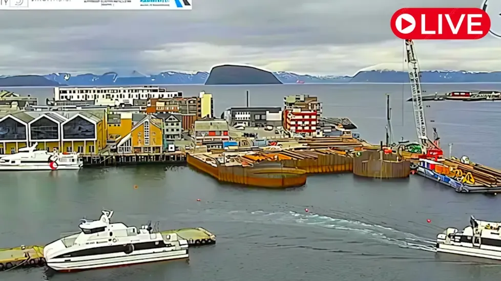 Hammerfest Port, Norway Live Cam