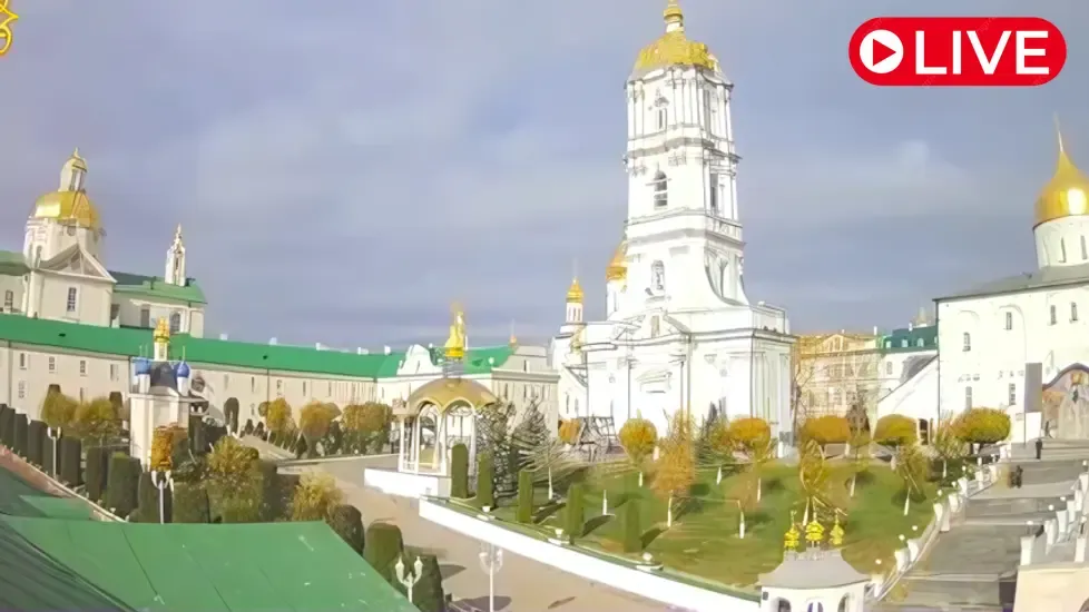 Holy Dormition Pochaiv Lavra Live Cam