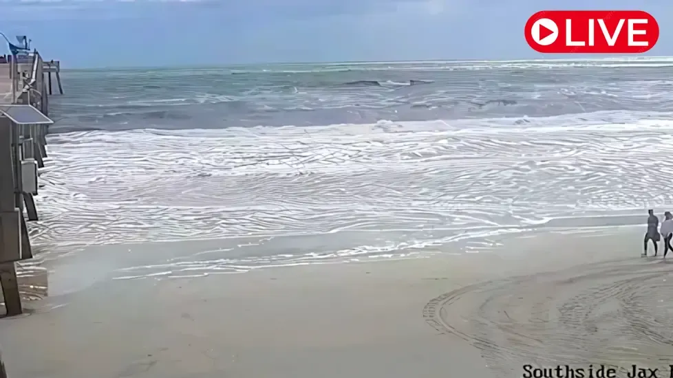 Jacksonville Beach Pier, Florida Live Cam