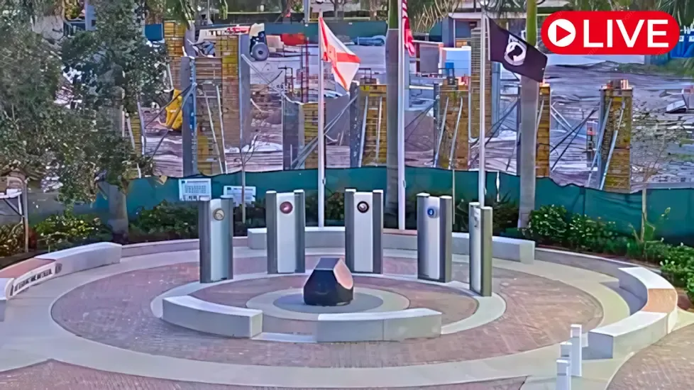 Jupiter Veterans Memorial, Florida Live Cam