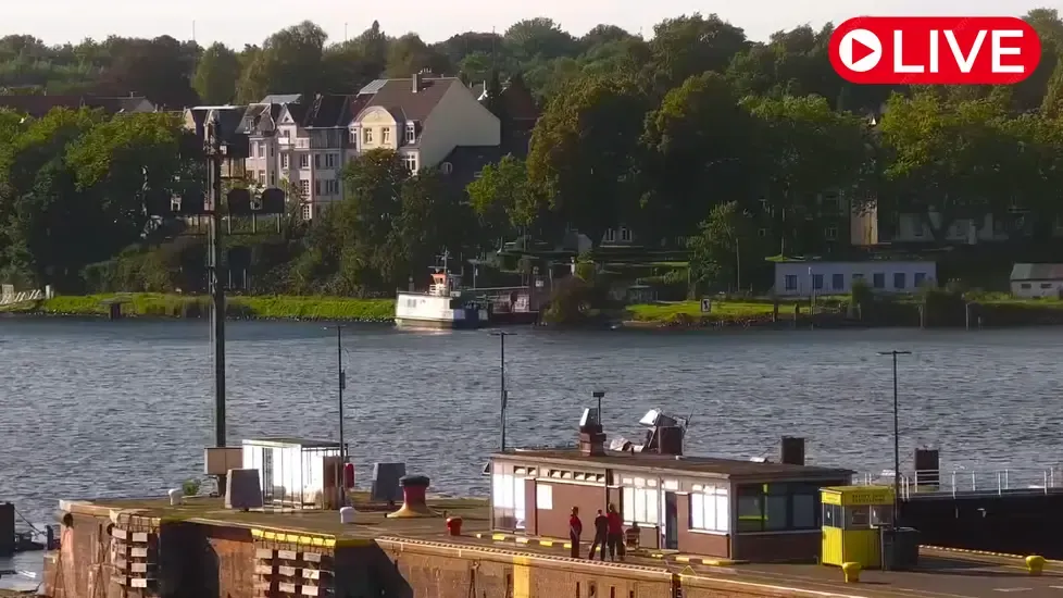 Kiel Canal Locks, Gateway to the Seas Live Cam