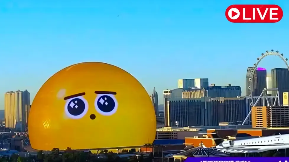 Веб-камера Скайлайн Лас-Вегаса, США в реальном времени