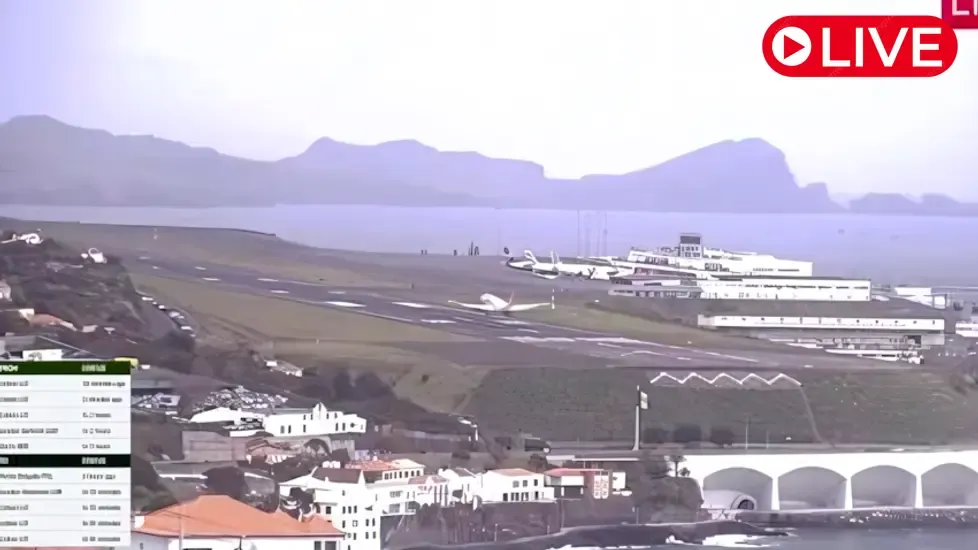 LiveCam Madeira Airport Live Cam