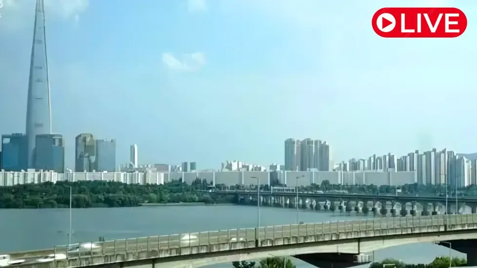 Lotte World Tower, Seoul Live Cam