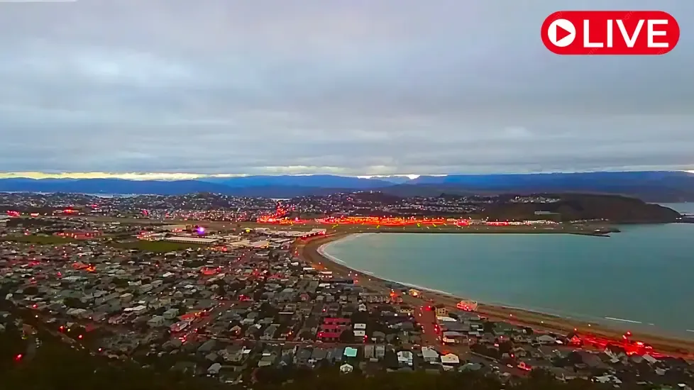 Lyall Bay, Wellington, New Zealand Live Cam