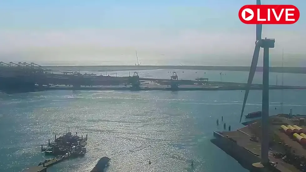 Maasvlakte Rotterdam, Netherlands Live Cam