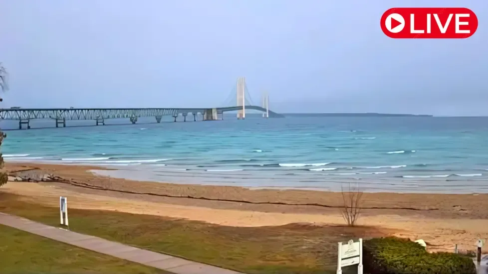 Mackinac Bridge, Michigan Live Cam