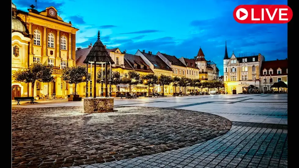 Main Market Square, Pszczyna Live Cam