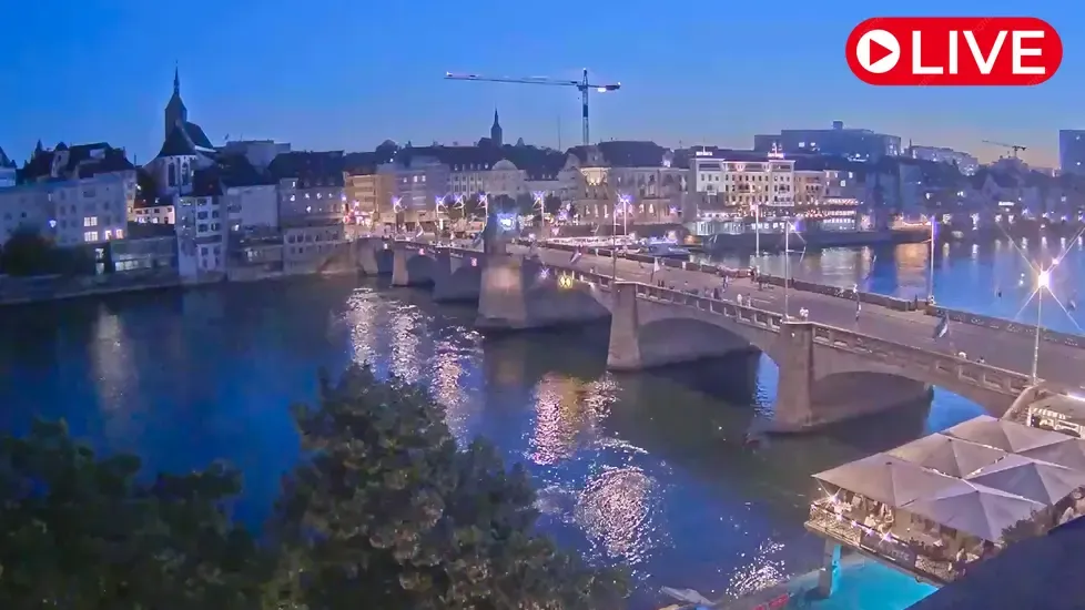 Live Webcam Middle Bridge, Basel