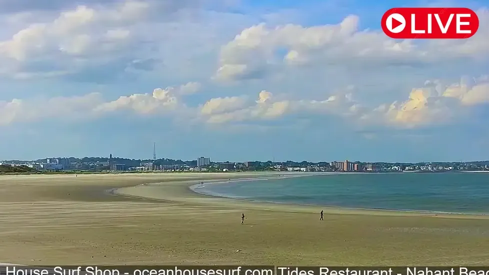 Nahant Beach Surf, Massachusetts Live Cam