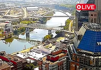 Panoramablick auf Nashville