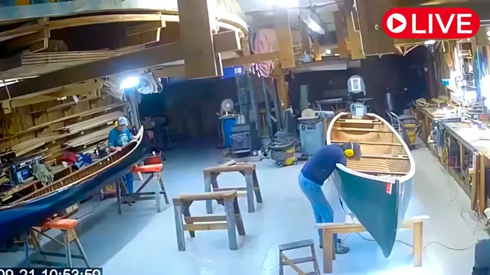 Northwoods Canoe Shop, Maine Live Cam