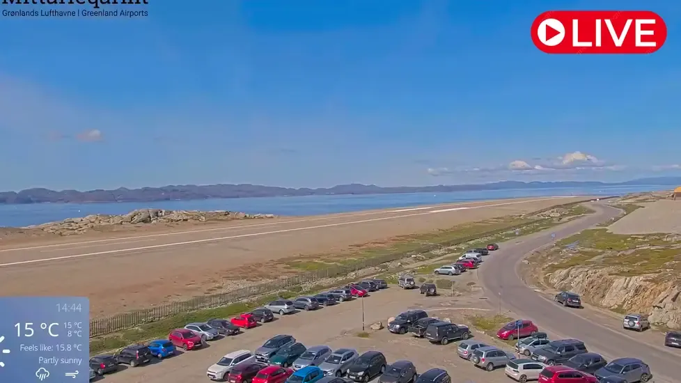Nuuk Airport North, Greenland Live Cam