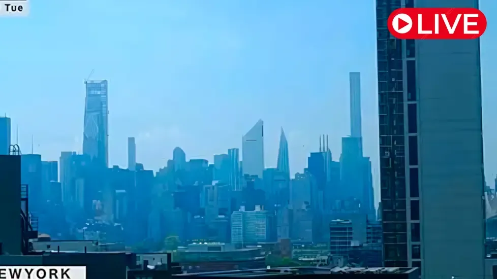 NYC Skyline, NY Live Cam