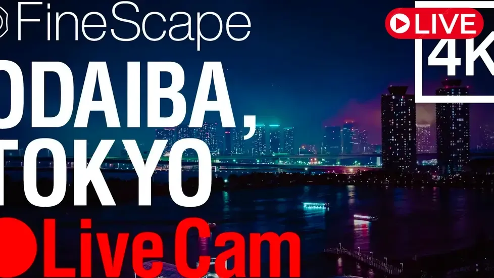 Odaiba Beach, Minato, Tokyo Live Cam