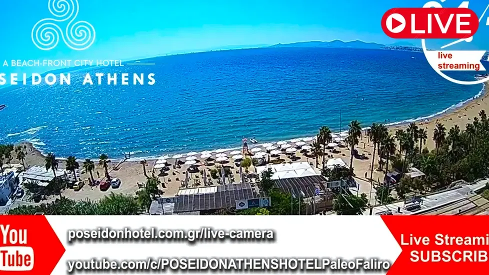 Paleo Faliro Beach Live Cam