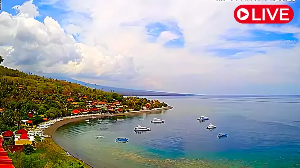 Pantai Jemeluk, Bali Live Cam
