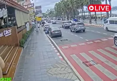 Pattaya Beach Road, Thailand