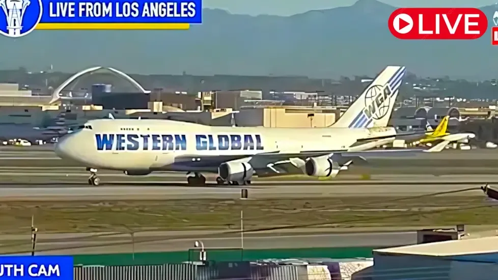 Plane Spotting LAX Airport, USA Live Cam