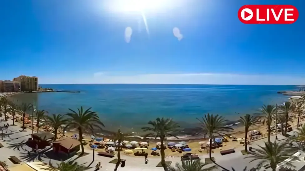 Playa del Cura, Torrevieja Live Cam