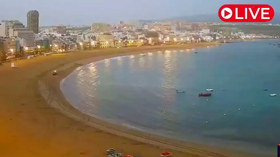 Playa Las Canteras, Gran Canaria Live Cam