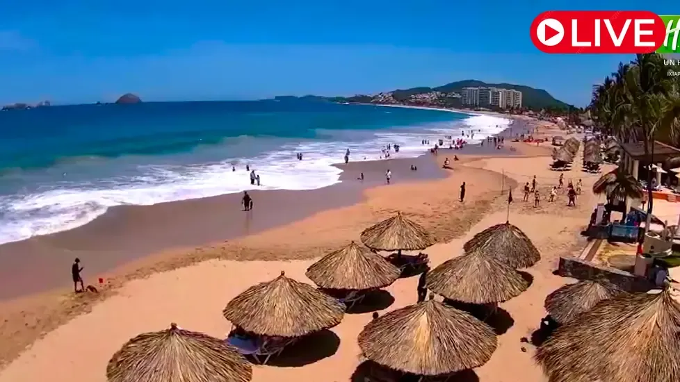 Playa Poniente Beach, Guerrero Live Cam